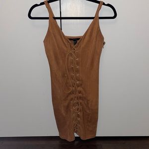 Forever21 brown size small mini dress